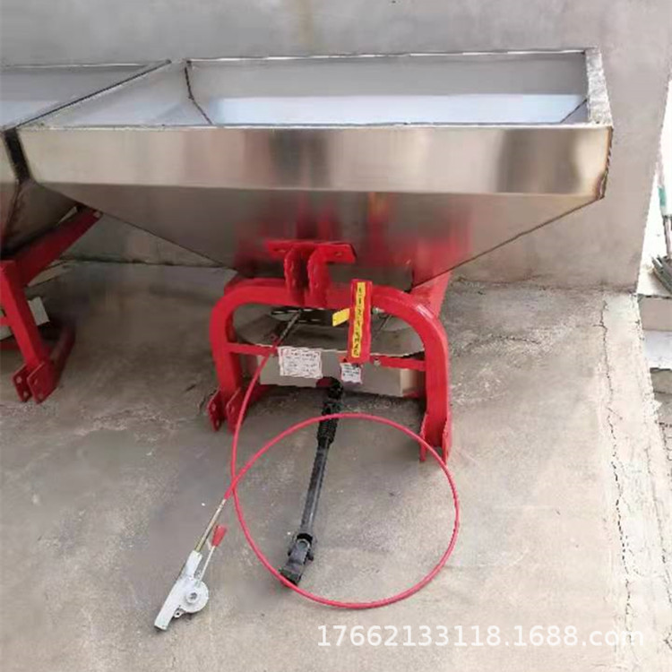 小麦玉米追肥机 科瑞生产不锈钢撒肥机 农场用的后悬挂撒粪车