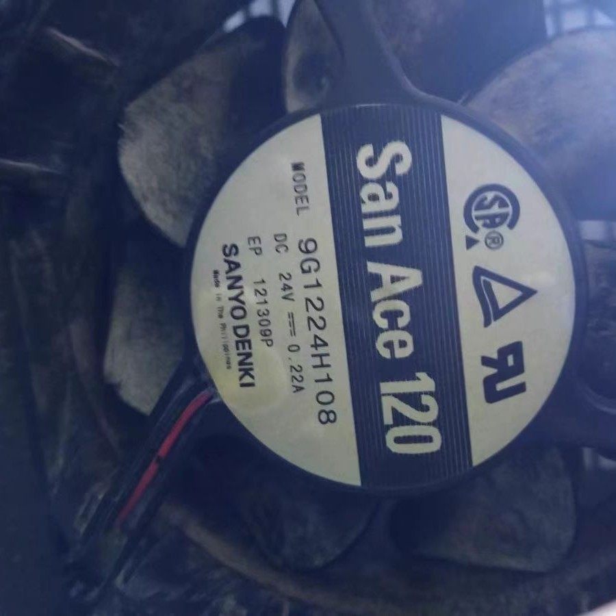 San Ace 120 9G1224H108 全新散热风扇DC24V, 0.22A