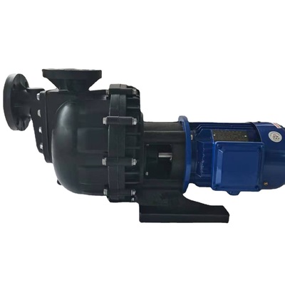 惠州沃德塑料材质强酸化工泵 4kw卧式大头泵自吸离心泵BK-50052H