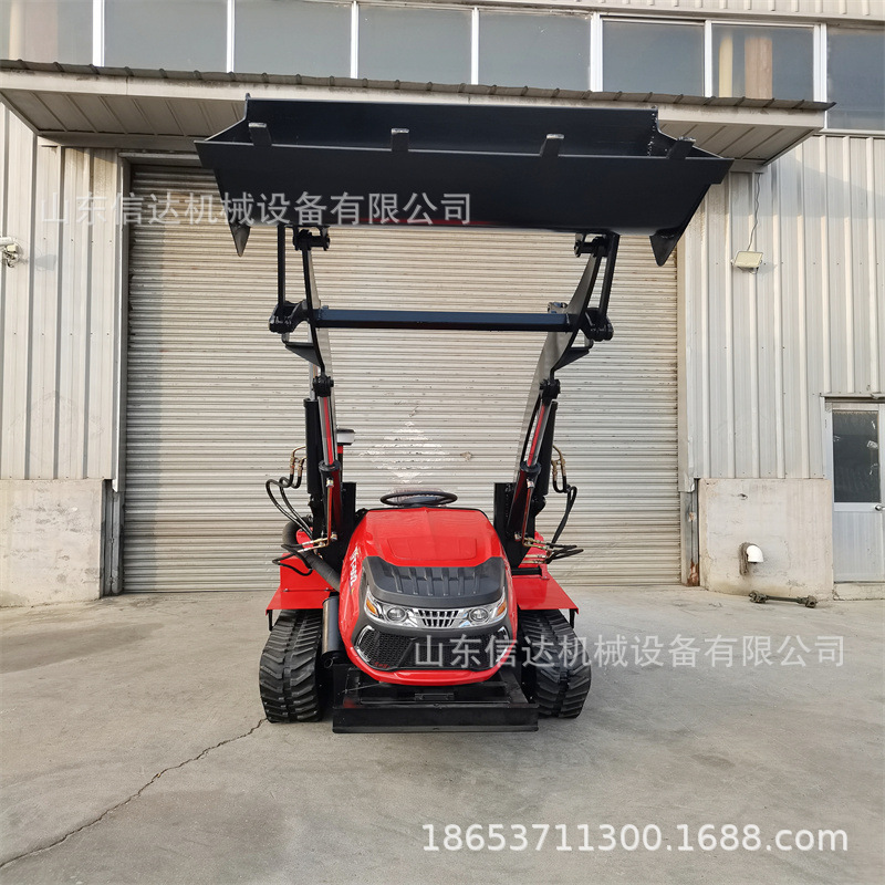 各类型号耕种管理履带旋耕机齐瓜果园施冬肥回填机 多功能开沟机