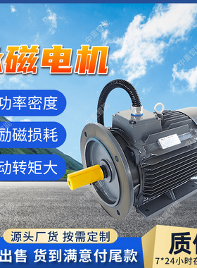 自启动三相永磁同步电动机 HCTY100L1-4自启动三相永磁同步电动机