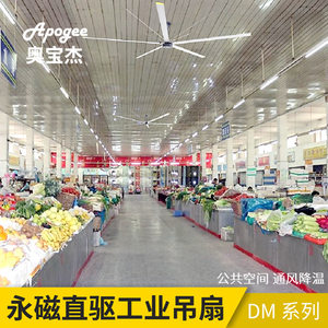 大型厂房工业吊扇 超大型节能风扇 风量大 低噪音 奥宝杰热卖