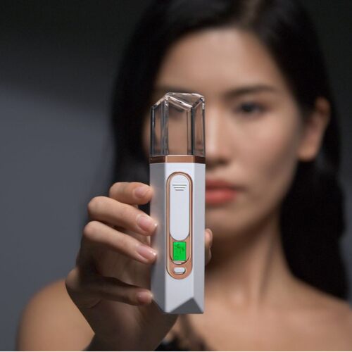 补水仪皮肤检测试非纳米喷雾仪器小型手持脸部检测冷喷蒸脸仪