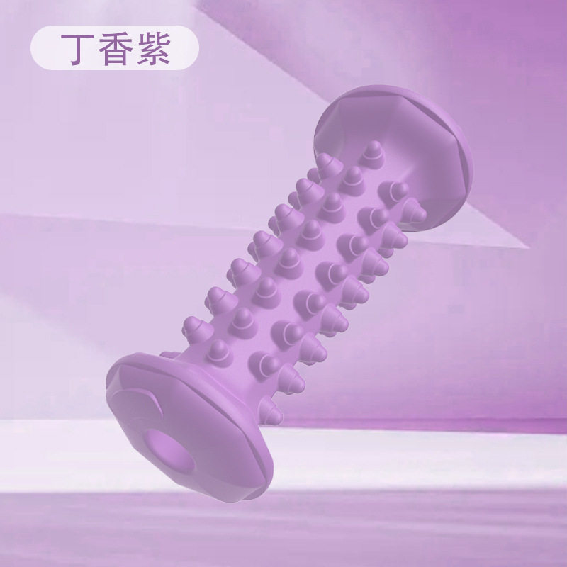 按摩轮经络足底保健按摩器按摩滚轮狼牙棒足底康复训练足底按摩轮