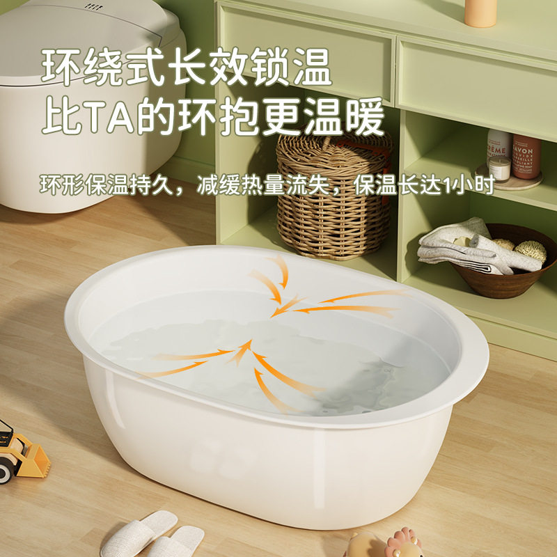 婴儿洗澡盆大号浴盆新生幼儿童用品浴桶小孩家用洗衣盆宝宝洗澡桶