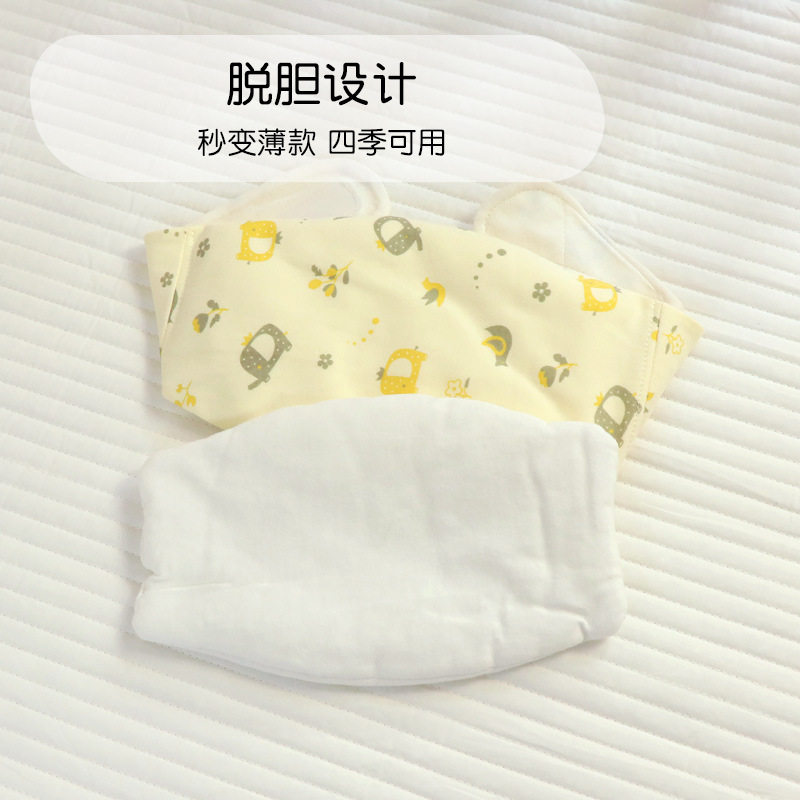 新生婴儿夹棉护肚围宝宝肚脐围四季可脱胆保暖加厚防着凉防踢被冬