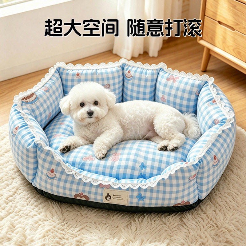 狗窝小型犬狗床冬猫睡觉