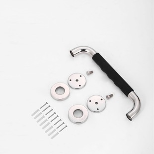 304不锈钢硅胶扶手残障扶手无障碍老年人卫生间扶手防滑马桶拉手