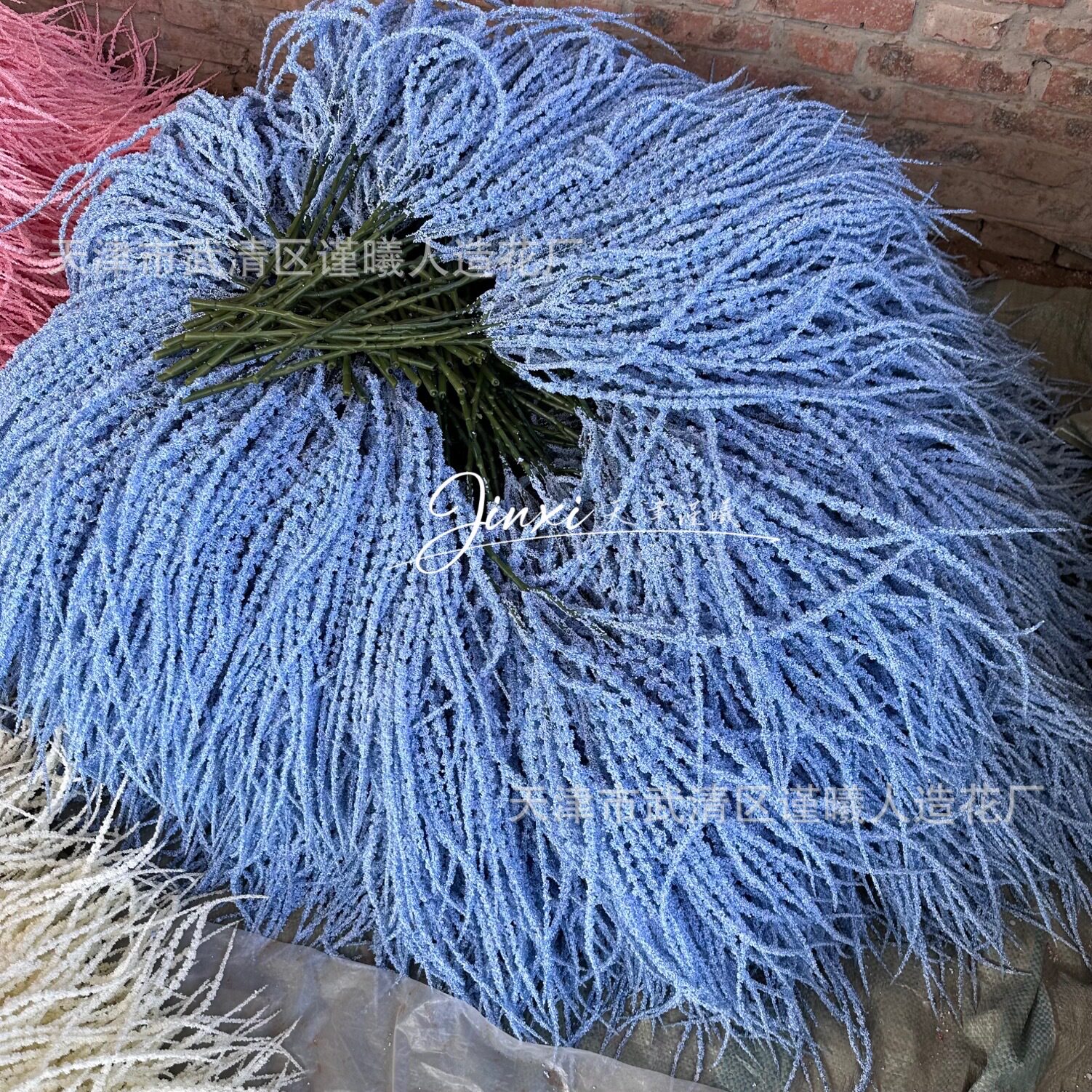 仿真花婚庆情人泪假花仿真吊米婚礼现场布置软装路引装饰手工花材