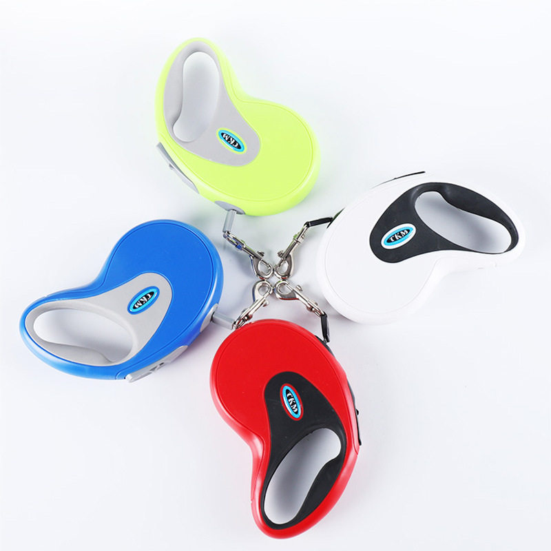 5米中小型宠物牵引器户外狗狗自动伸缩牵引绳过马路牵引器