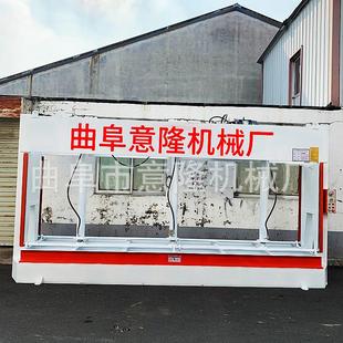 石膏大板液压冷压机耐用现货 意隆100吨四油缸6米长液压冷压机
