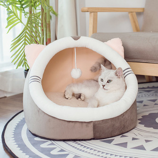 网红猫窝狗窝可拆洗猫窝 新款 热卖 猫窝四季 秋冬宠物用品冬季