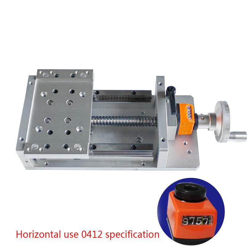 泰达重型丝杆升降机直线导轨十字滑台模组精密手摇电动工作台TH20