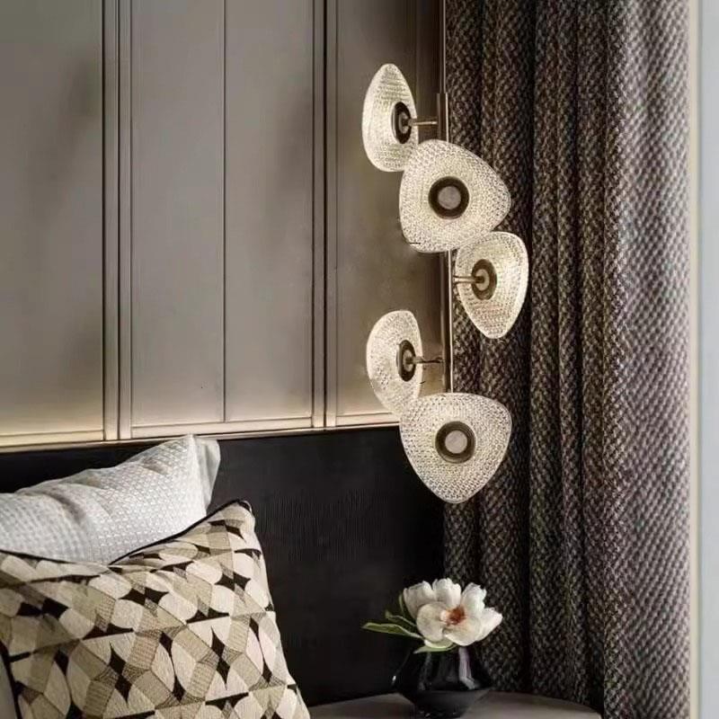 设计师样板间床头小吊灯现代卧室轻奢玄关个性样品屋展示中心角几