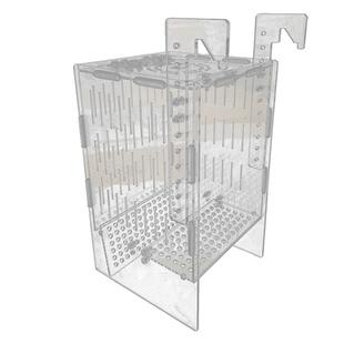 捕鱼盒抓鱼诱捕盒喂食器鱼缸隔离盒饲养盒海水鱼缸和淡水鱼缸通用