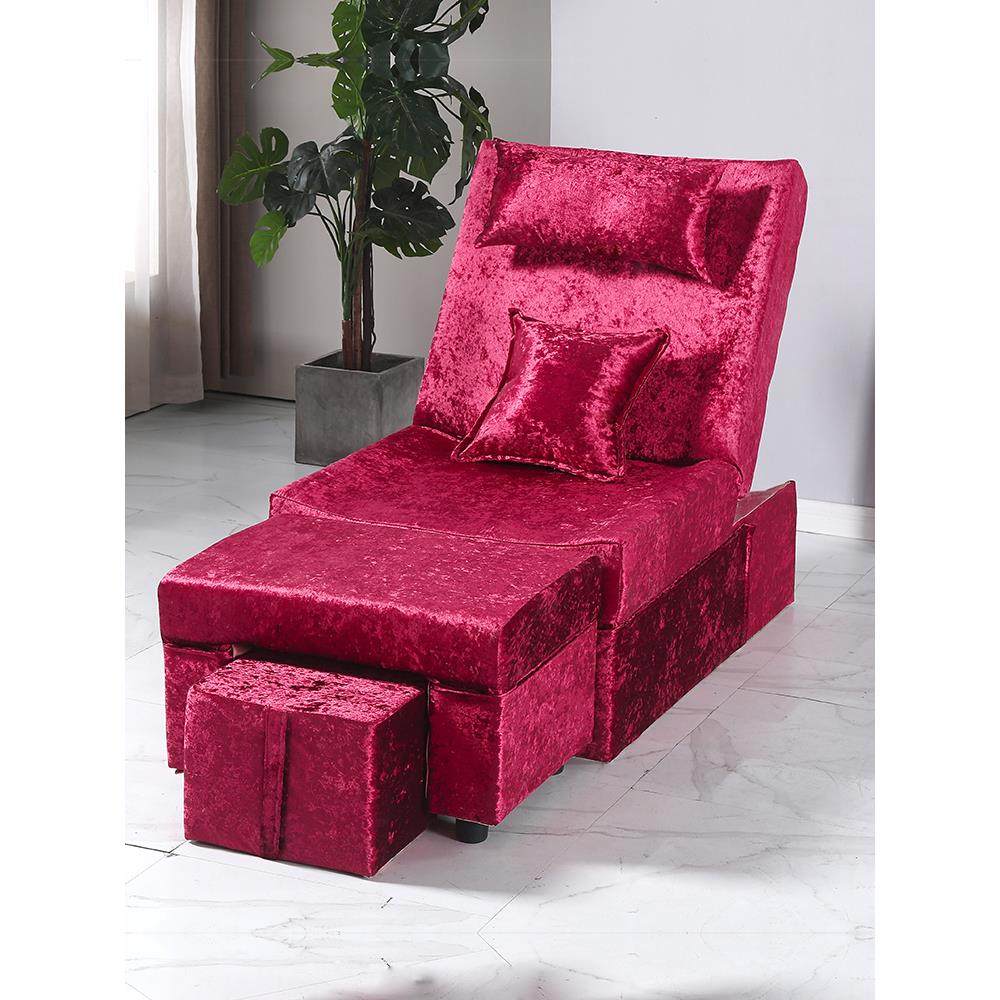 足疗沙发电动足浴床手动修脚单人足沐洗浴躺椅洗脚床按摩床沙发床