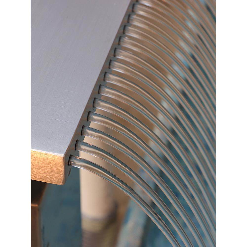 别墅庭院假山水景墙流水槽瀑布出口不锈钢水喷嘴水幕墙流墙,商业/办公家具,叠水瀑布,淘宝优惠券,粉丝福利购,淘宝优惠卷