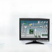 11.6 12英寸工控机显示高清HDMI液晶显示器1080P壁挂