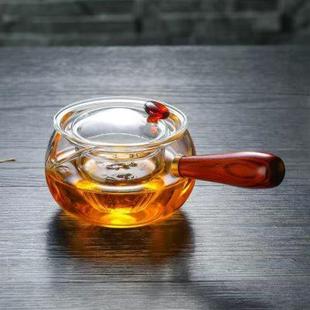 木侧把玻璃茶壶耐高温加厚玻璃煮茶器功夫泡茶壶小青柑专用泡茶壶