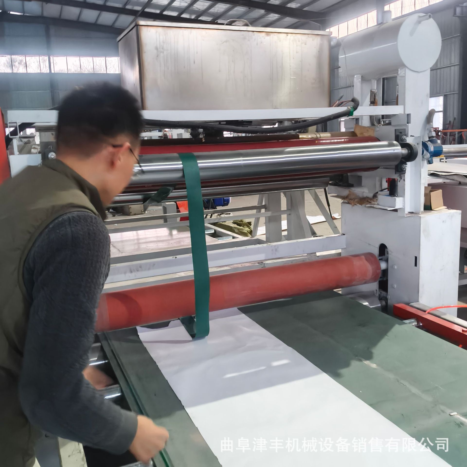 海绵压敏不干胶涂胶离型纸机