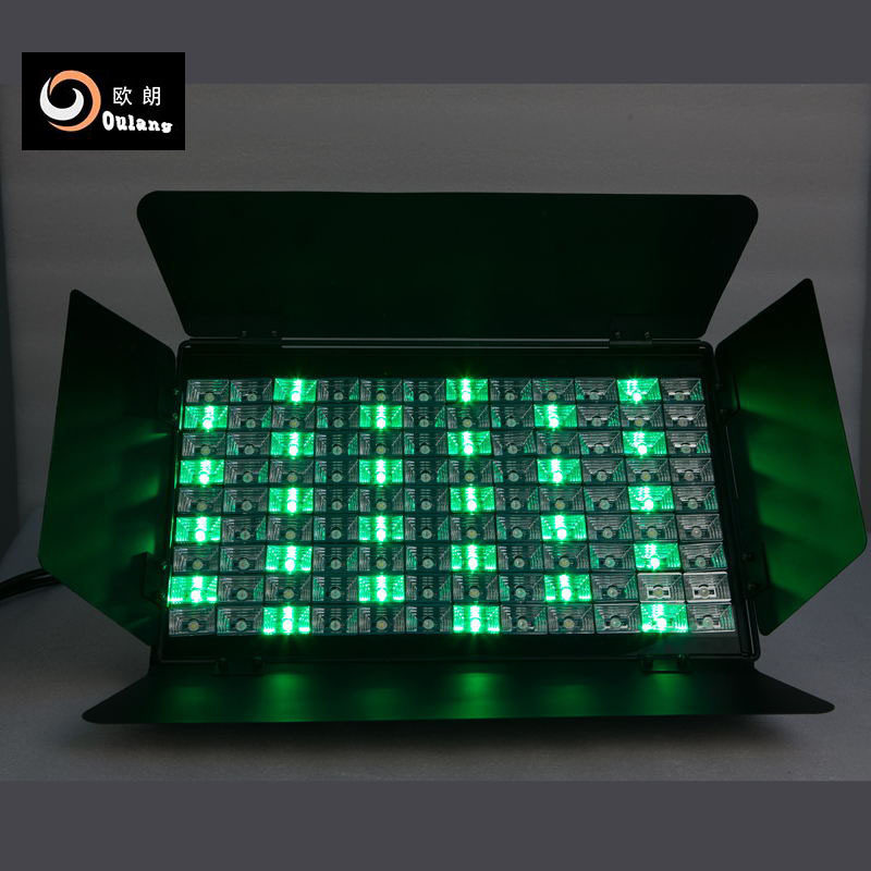 led舞台灯108颗天地排led染色灯 舞台面光灯酒吧婚庆声控彩灯