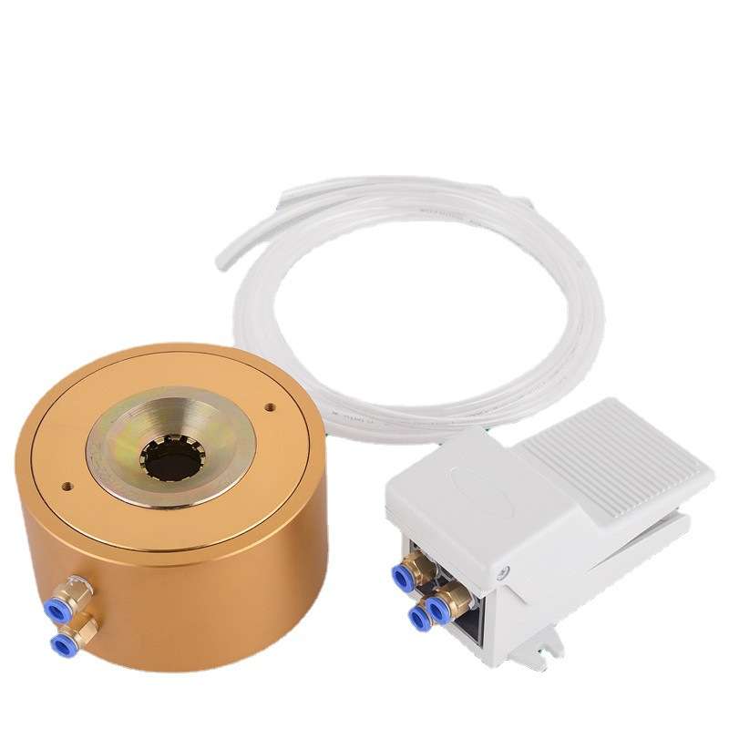 直销灯头锁紧器气动桌面式灯头机圆形灯泡锁压机E27B22E14E17