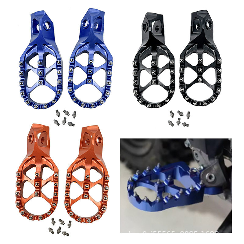 KTM HUSQVARNA KEWS 恒舰改装脚踏越野摩托车前脚蹬CNC铝合金踏板