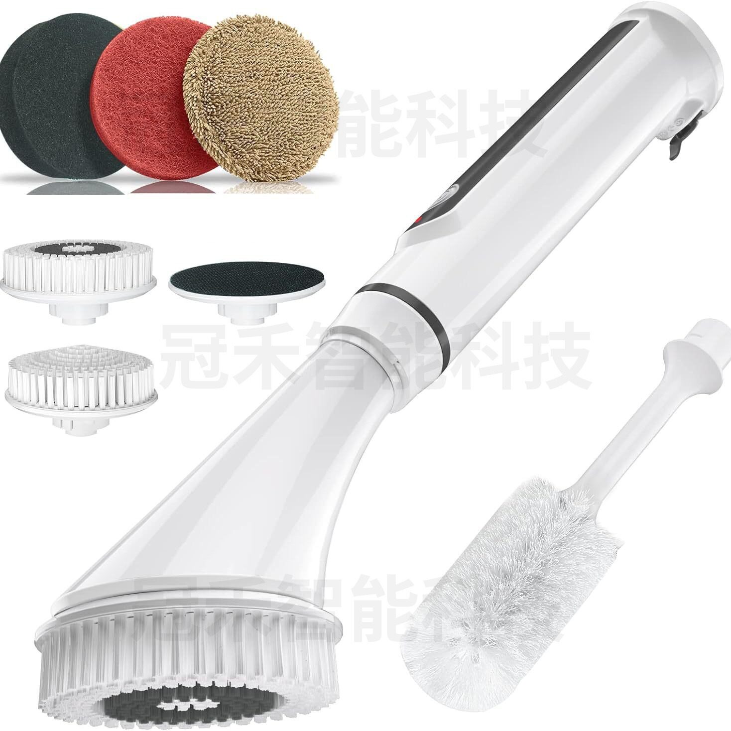 厨房电动清洁刷手持清洁工具可充电杯刷IPX7灶台卫生间多功能清洁
