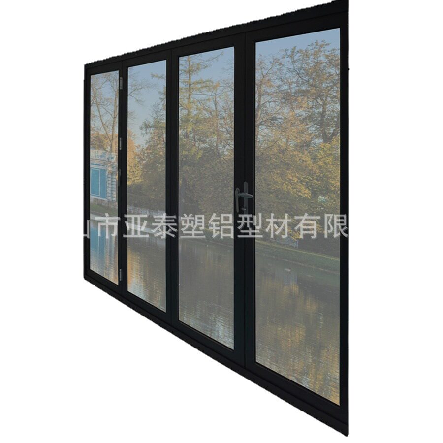 外贸铝合金门窗出口非洲澳洲铝合金门隔热隔音非断桥平开窗