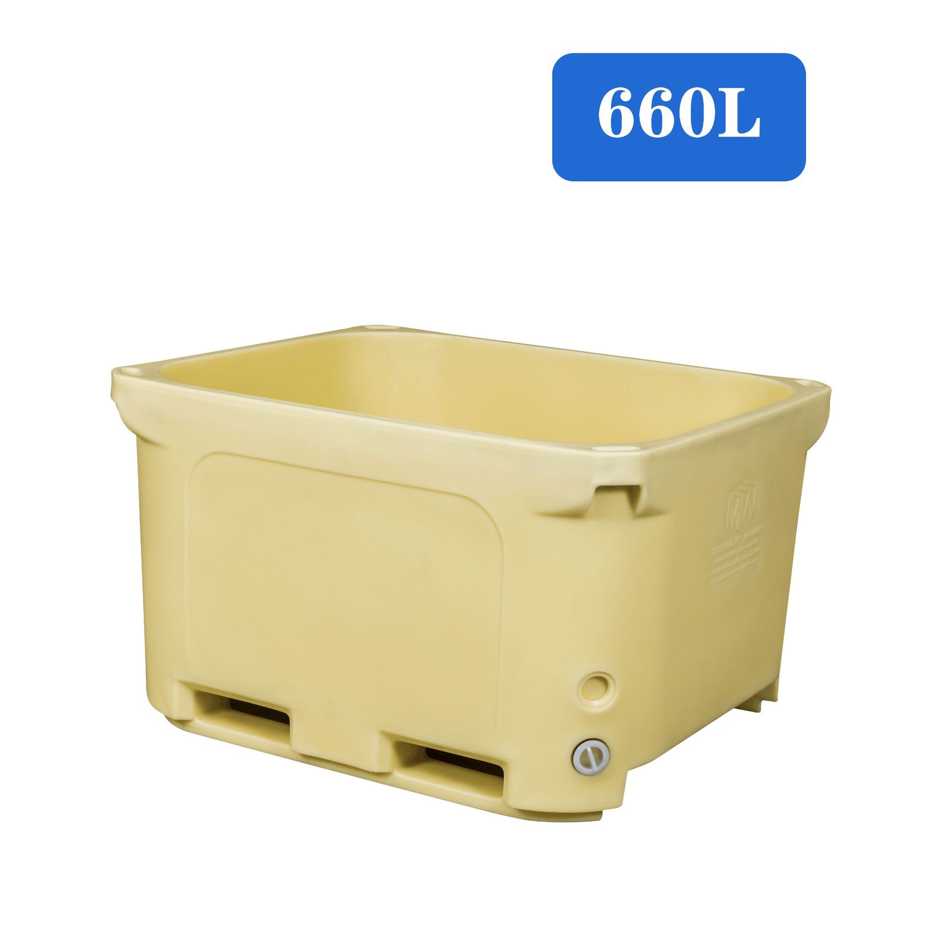 660L塑料冷藏保温箱大型滚塑保温保鲜海鲜水产肉类生鲜保温箱