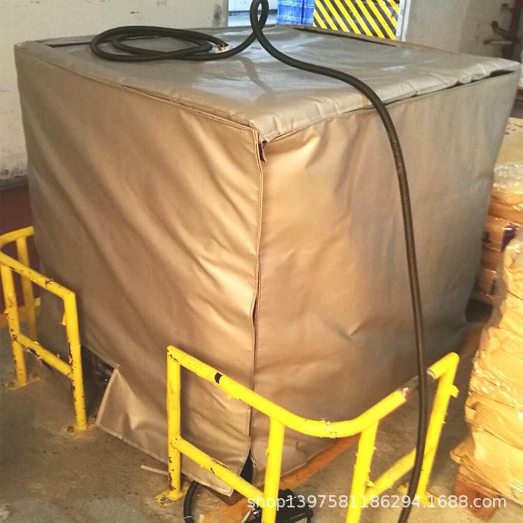 跨境1000L吨桶IBC油桶化工桶加热毯加热电热带加热器可调温恒温