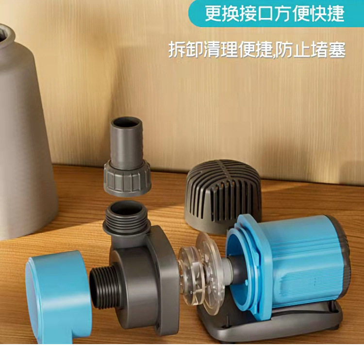 创宁cn9000鱼缸水泵鱼池潜水泵小型侧吸抽水陆两用循环过滤器