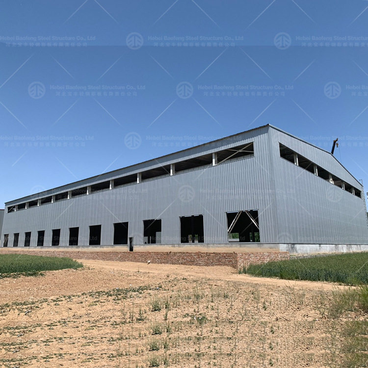 多功能工业钢结构仓库 碳素结构钢 搭建钢结构框架 出口澳洲
