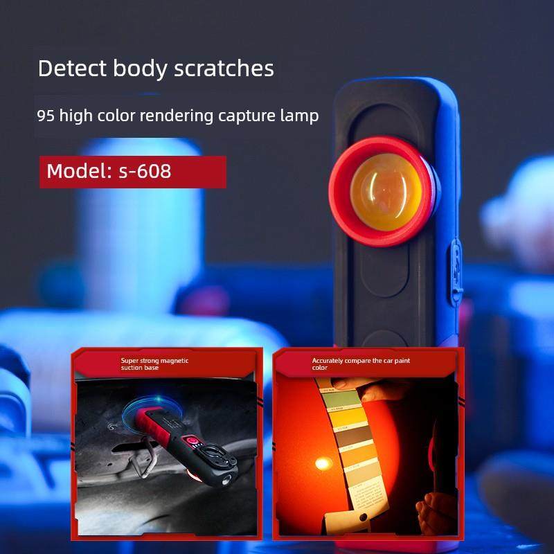 斯奈夫汽车美容捕纹灯95高显色强光强磁修车专用工作灯汽修维修灯