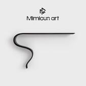 设计师高端意式 极简艺术玄关桌超窄墙面装 饰条桌玄关台实木置物架