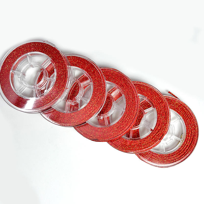 2/4/6/9/12股洒金线手工编织绳