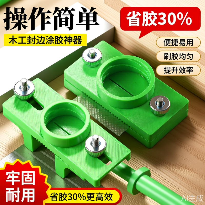手工木工涂胶神器封边皮万能胶水刷胶神器封边条涂胶器辅助器