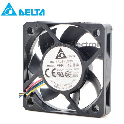极速Delta EFB0512HA EFB0512HHA 5010 DC 12V 0.20A 0.15A 3-pin