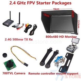 Starter 极速2.4 FPV 500mw Wireless 4km GHz Packages