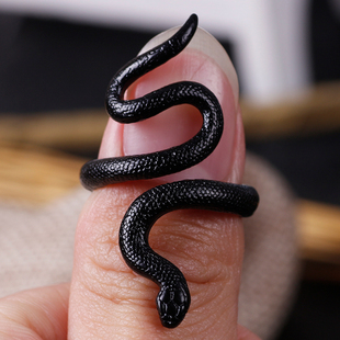 极速Anime Punk Ring Exaggerat Women Snake Men for Rings Goth