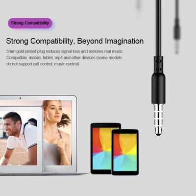 极速Stereo Bass In-Ear Headphones Computer Subwoofer Univers