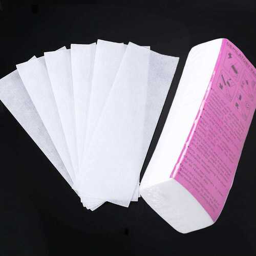 极速50pcs 100pcs Wax Strips Paper for Hair Removal Waxing St