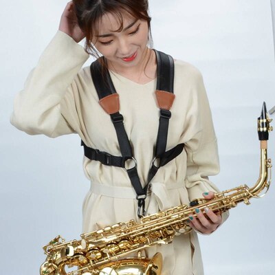 极速Child Soft Sax Strap Hook Saxophone Shoulder Strap Saxop