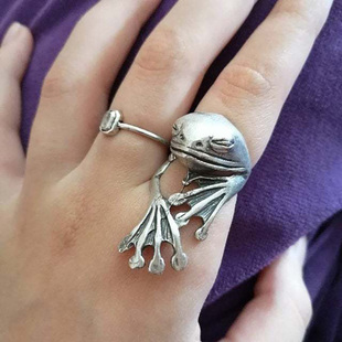 Animal Cat Fortune Adjustable Couple Jewelry Rings 极速Cute