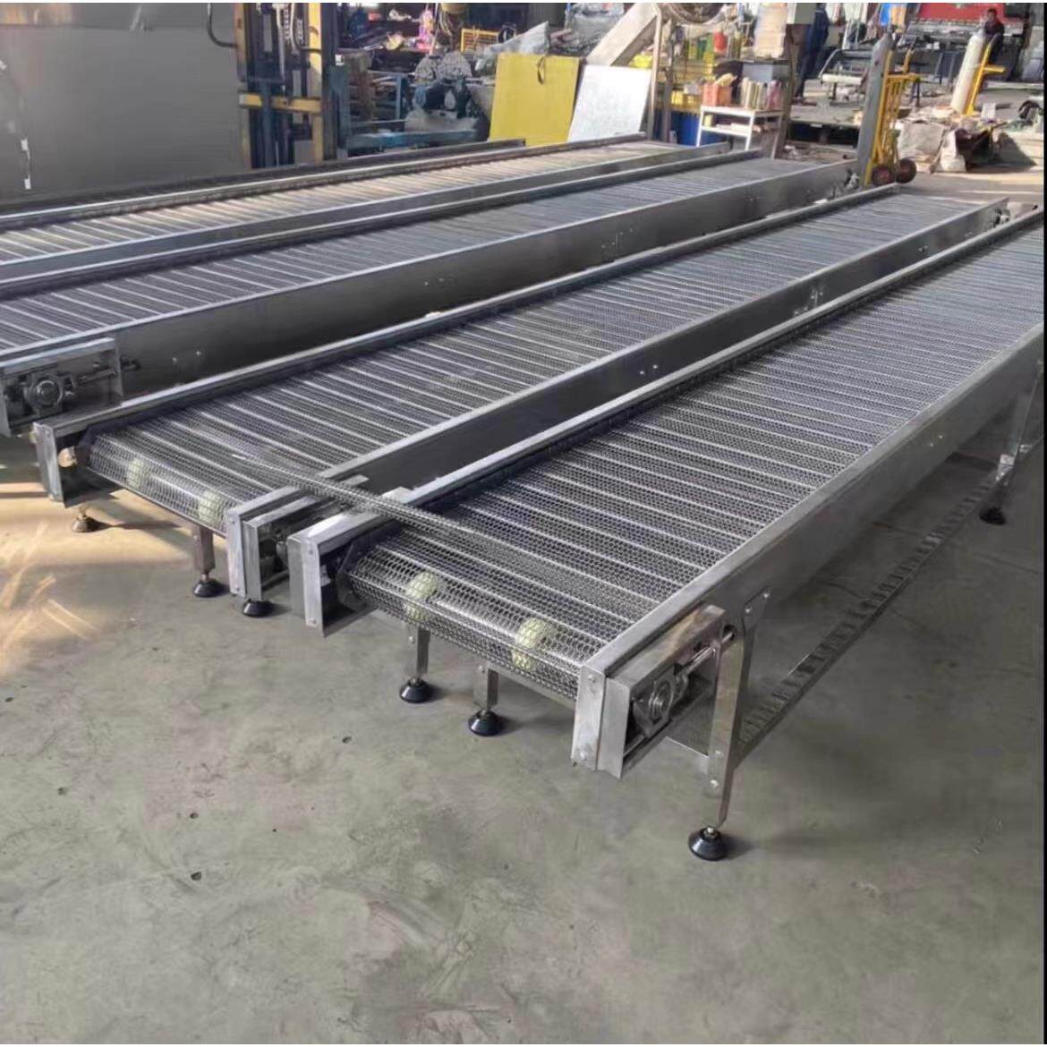 物料输送机传送设备食品药品小型不锈钢304链板输送机