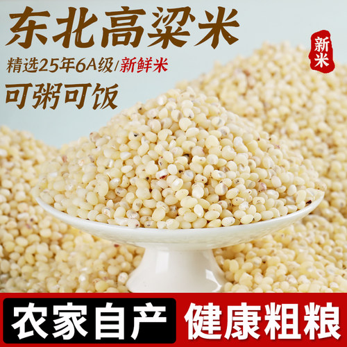 东北白高粱米农家新米