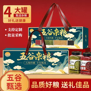 五谷杂粮礼盒高端高档过年过节送长辈走亲友批发散装送礼商务礼盒
