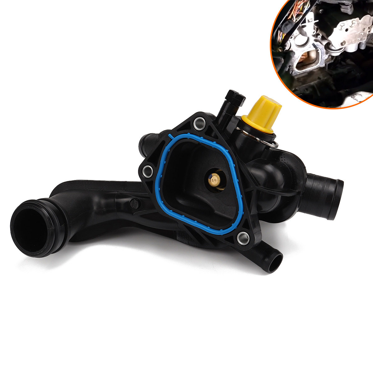 EBAY热销-节温器总成/恒温器调温器水通总成 适用宝马11537534521