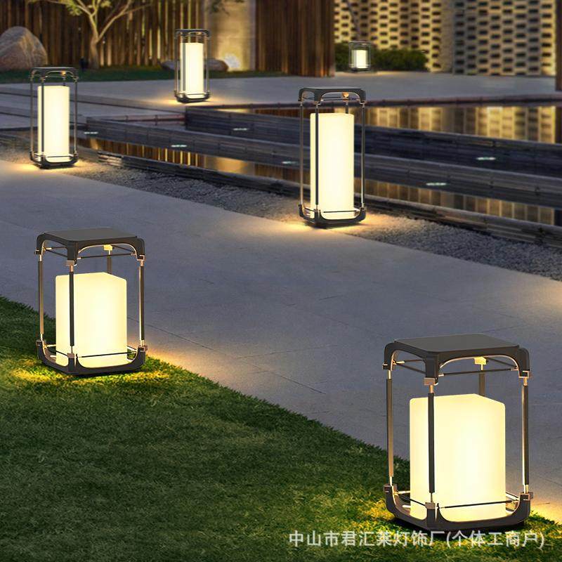 太阳能新中式庭院草坪灯