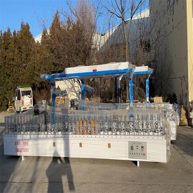 纤维板冷胶PVC包覆机 PUR350宽短波红外线加热踢脚线百叶板包覆机